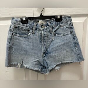 Denim Forum Light Blue Jean Shorts
